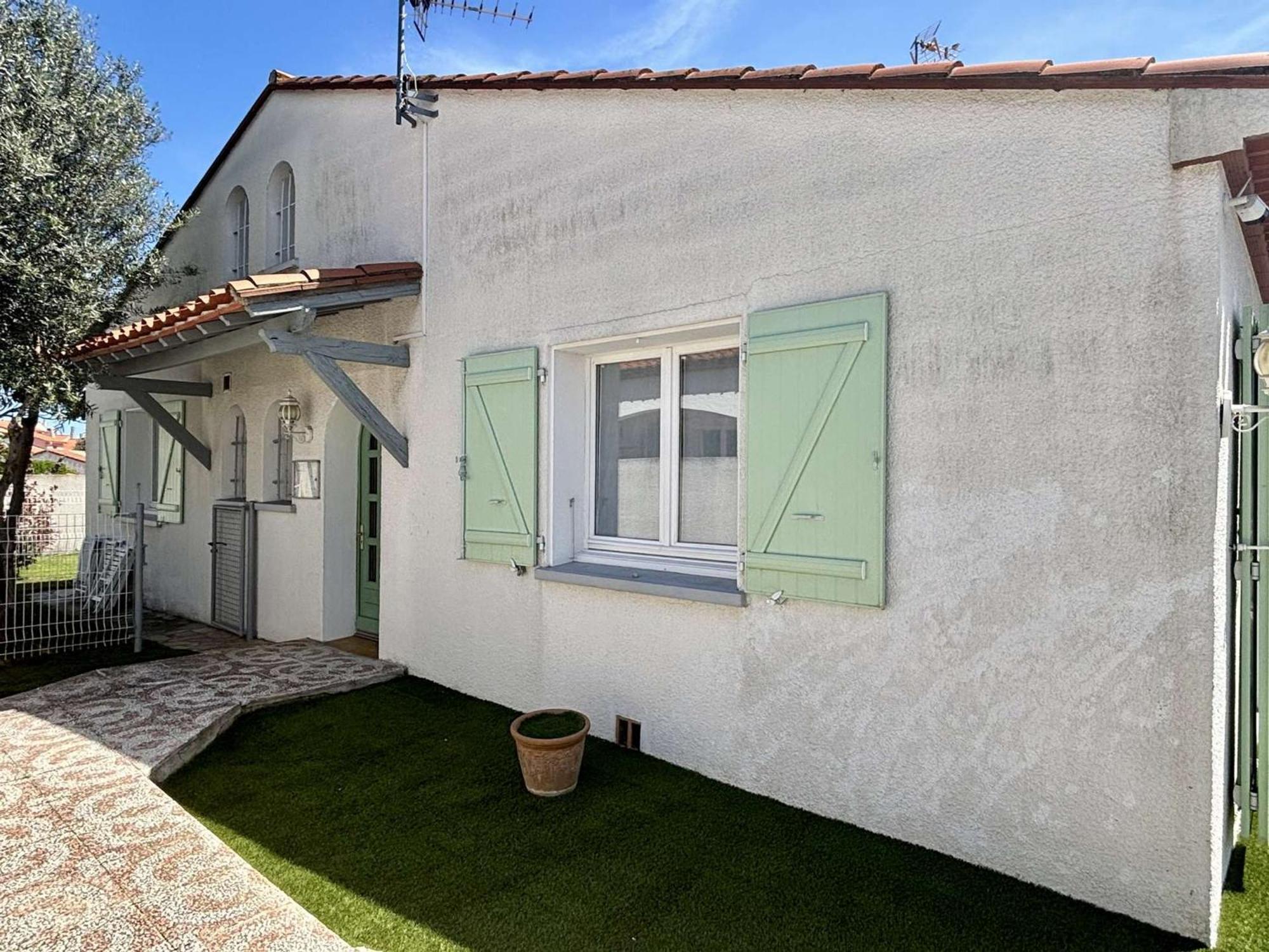 Elegant T2 Avec Jardin, Secteur Calme, Proche Mer Et Commerces - Latour-Bas-Elne - Fr-1-225-650 Exterior photo